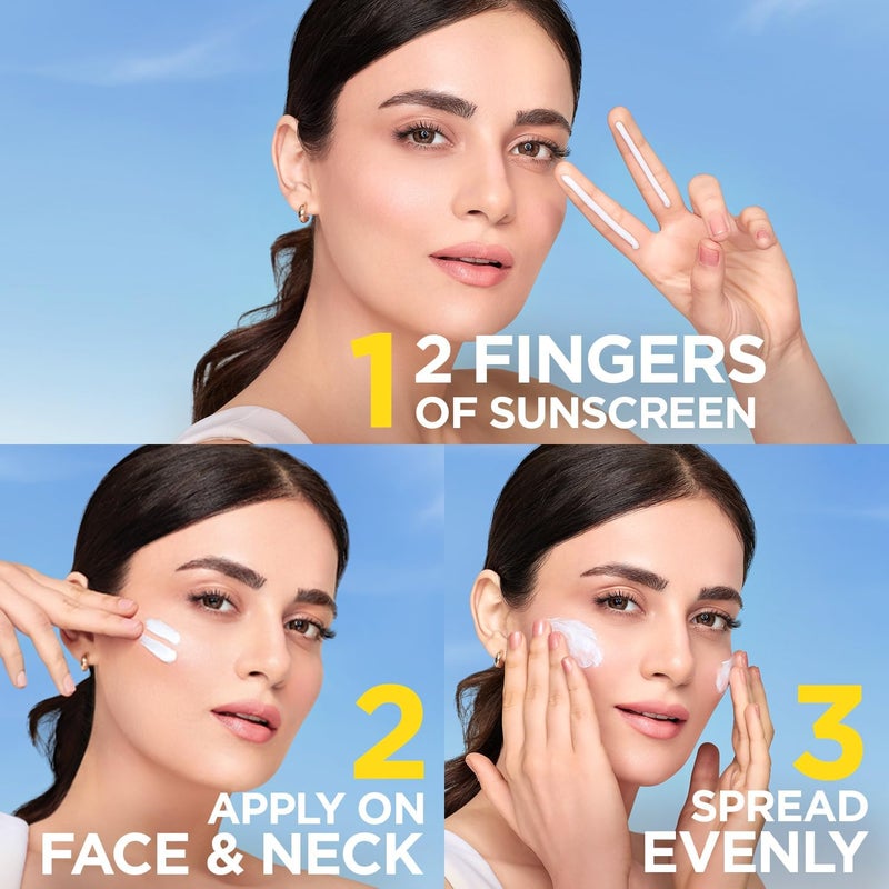 جلو آند لوفلي كريم الوجه Glow & Lovely UV Duo، عامل حماية من الشمس 30، 3% فيتامين سي ونياسيناميد، 50 غرام - Image 5